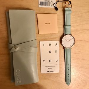 CLUSE La Bohème Watch - gold / turquois